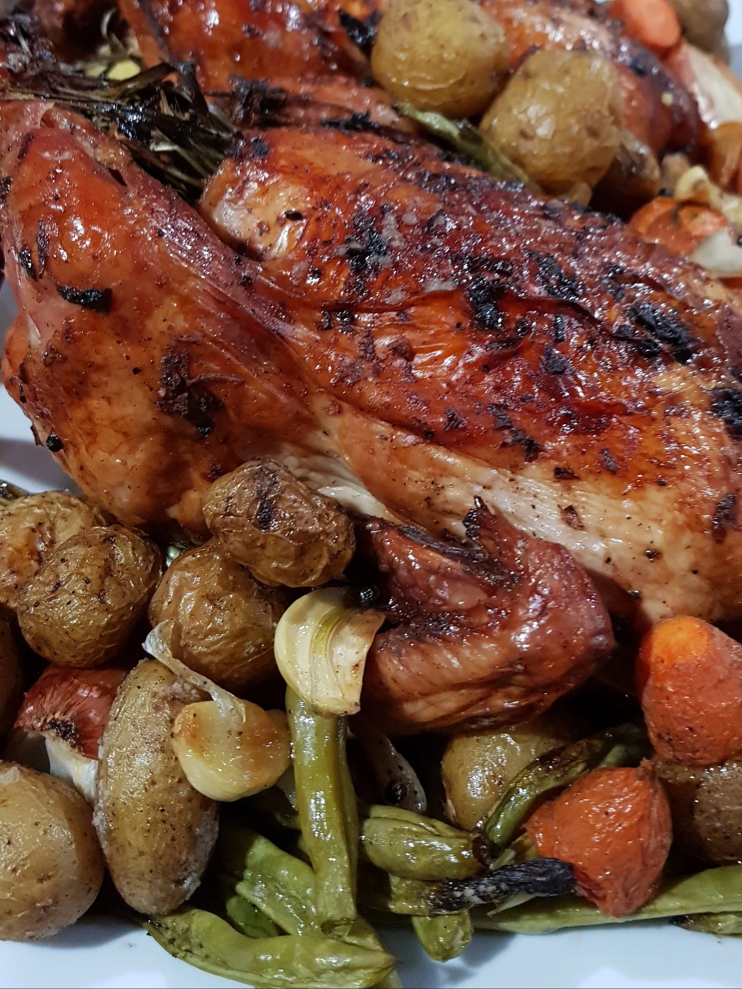 Herb-Roasted Chicken with Veggies